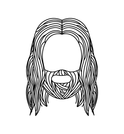 jesuschrist character religious icon vector illustration designのイラスト素材