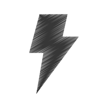 thunder ray isolated icon vector illustration designのイラスト素材