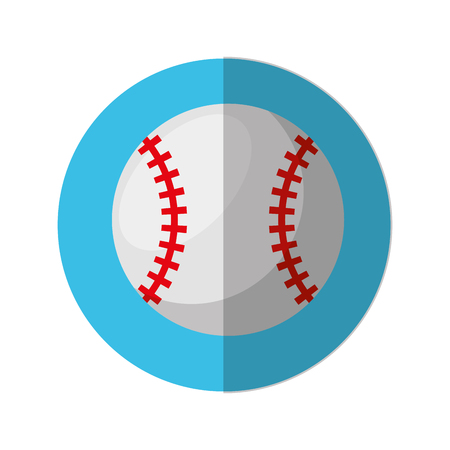 baseball ball isolated icon vector illustration designのイラスト素材