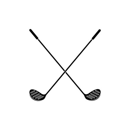 golf club isolated icon vector illustration designのイラスト素材