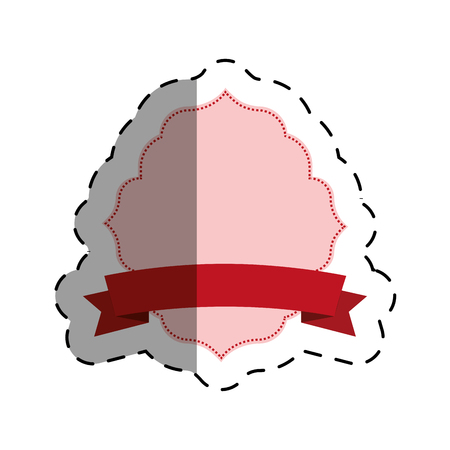 elegant frame isolated icon vector illustration designのイラスト素材