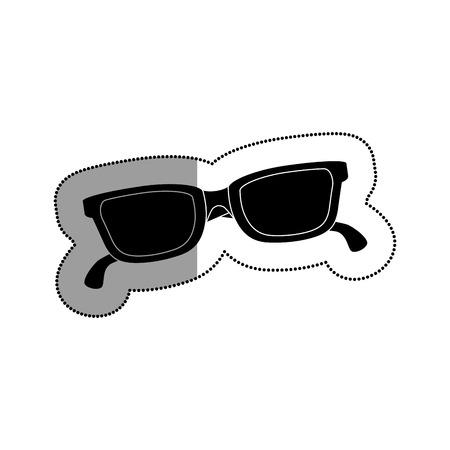 eye glasses isolated icon vector illustration designのイラスト素材