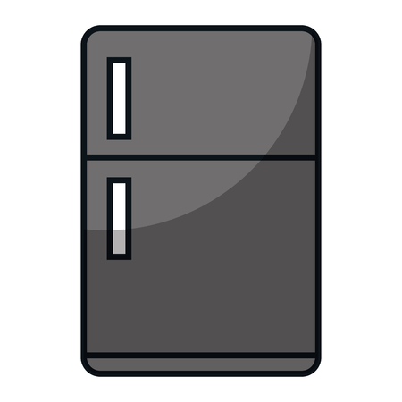 fridge appliance isolated icon vector illustration designのイラスト素材