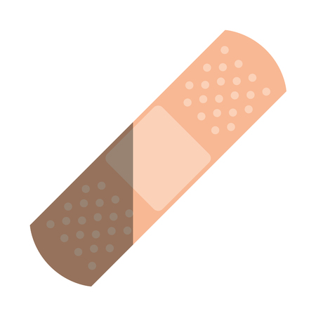 cure band isolated icon vector illustration designのイラスト素材