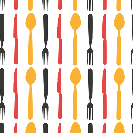 Colorful set cutlery tools icons vector illustration design on white backgroundのイラスト素材