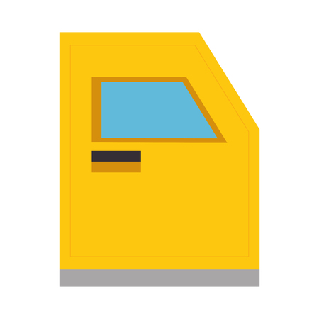 Bunker truck door icon vector illustration designのイラスト素材
