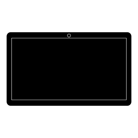 tablet device isolated icon vector illustration designのイラスト素材