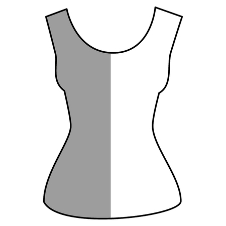 Fashion female garment icon vector illustration designのイラスト素材