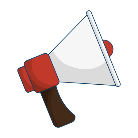 megaphone sound isolated icon vector illustration designのイラスト素材