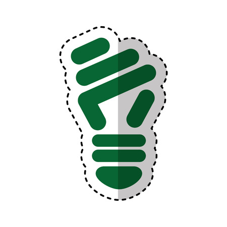 bulb light isolated icon vector illustration designのイラスト素材