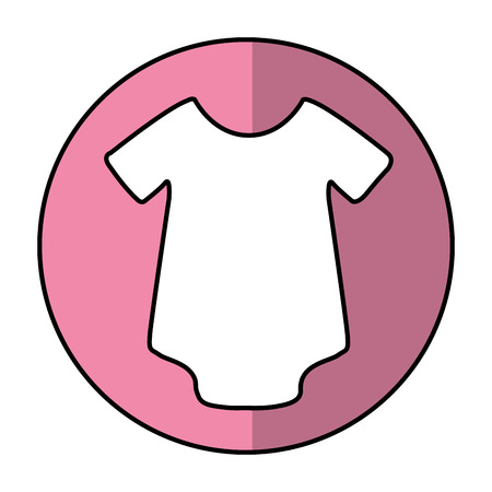 baby clothes isolated icon vector illustration designのイラスト素材
