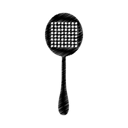 spoon kitchen cutlery isolated icon vector illustration designのイラスト素材