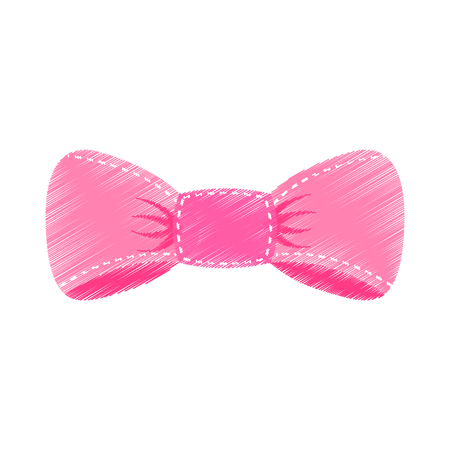 bow with ribbon isolated icon vector illustration designのイラスト素材