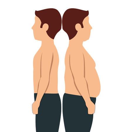 Person with sport clothes avatar vector illustration design.のイラスト素材