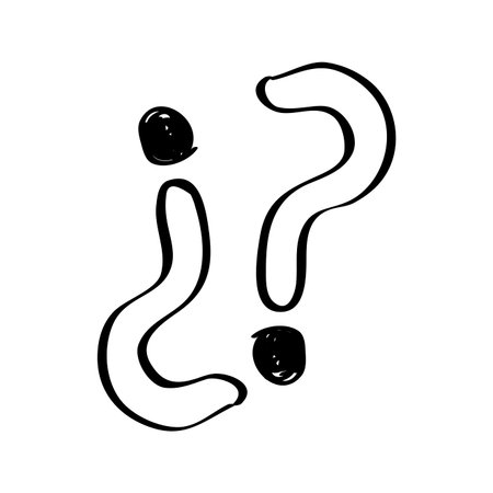 question marks isolated icon vector illustration designのイラスト素材