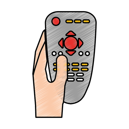 remote contgrol tv icon vector illustration designのイラスト素材