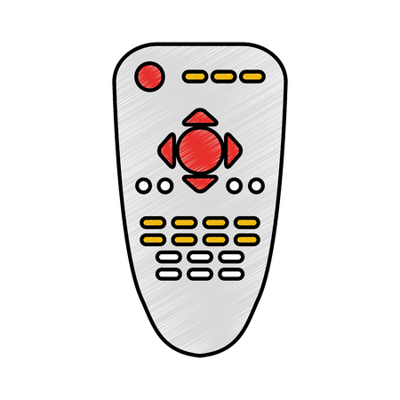 remote contgrol tv icon vector illustration designのイラスト素材