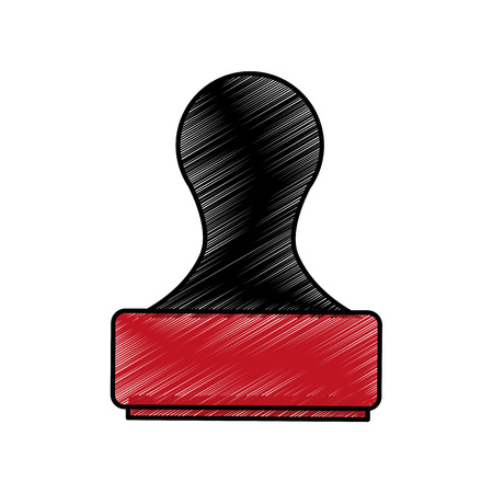 seal rubber isolated icon vector illustration designのイラスト素材