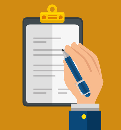 invoice pay concept isolated icon vector illustration designのイラスト素材