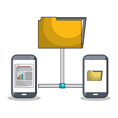 smartphone icon digital technology isolated vector illustration eps 10のイラスト素材