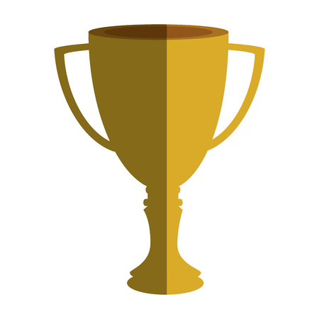 trophy cup isolated icon vector illustration designのイラスト素材