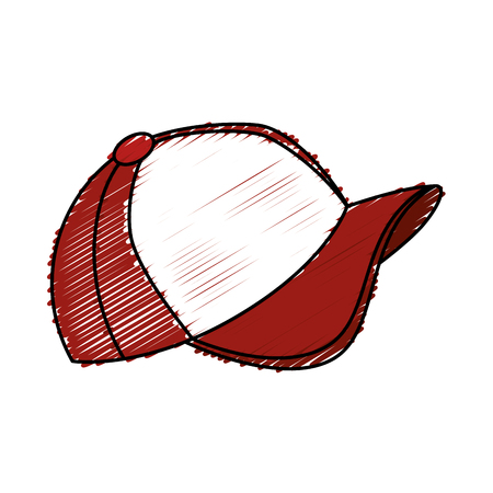 Sport cap isolated icon vector illustration designのイラスト素材