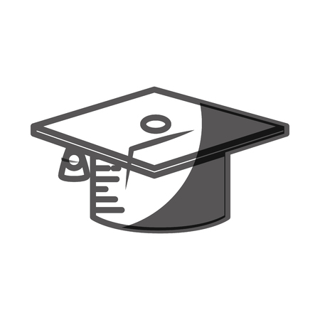 Student graduation hat icon vector illustration graphic designのイラスト素材