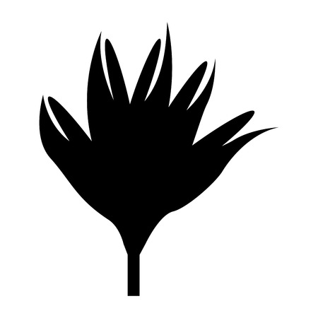 cute flower decorative icon vector illustration designのイラスト素材