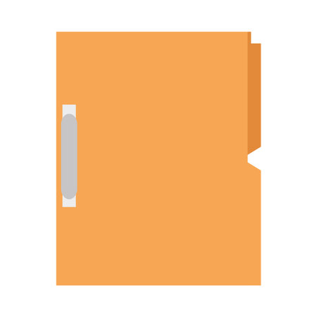 folder document isolated icon vector illustration designのイラスト素材
