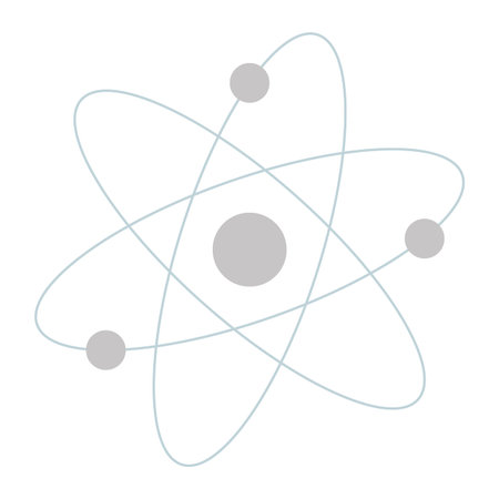 atom molecule isolated icon vector illustration design