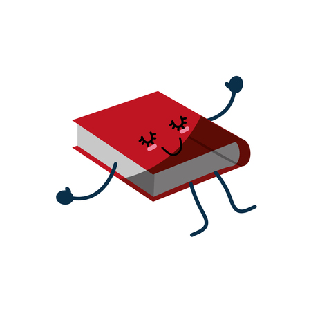 Book cute cartoon icon vector illustration graphic designのイラスト素材