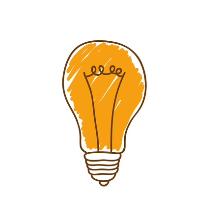 Bulb and big ideas icon vector illustration graphic designのイラスト素材