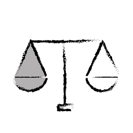 scale justice isolated icon vector illustration designの写真素材