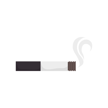 Cigarette on isolated icon vector illustration designのイラスト素材