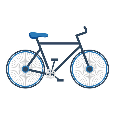bicycle vehicle isolated icon vector illustration designのイラスト素材
