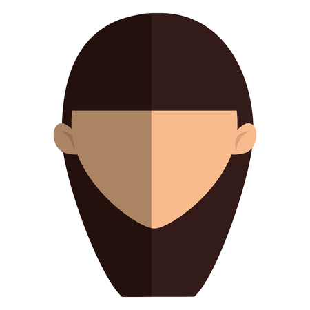 beautifull mother avatar character vector illustration designのイラスト素材