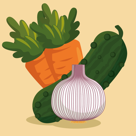 healthy food vegan icons vector illustration designのイラスト素材