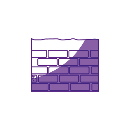 Construction brick isolated icon vector illustration graphic designのイラスト素材