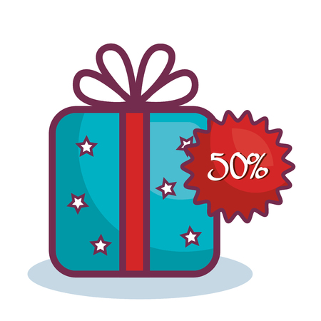 commercial business flat icons vector illustration designのイラスト素材