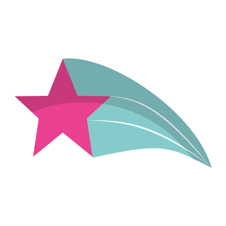 fantasy star isolated icon vector illustration designのイラスト素材