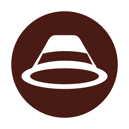 tourist hat isolated icon vector illustration designのイラスト素材