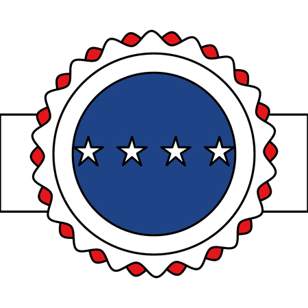 circle seal stamp icon vector illustration designのイラスト素材