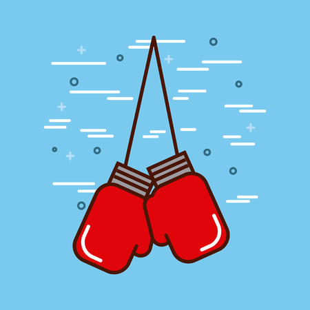 boxing sports or exercise imagevector illustration designのイラスト素材
