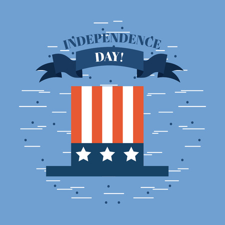 usa independence day related image vector illustration designのイラスト素材