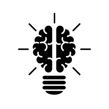Big idea bulb symbol icon vector illustration graphic designのイラスト素材