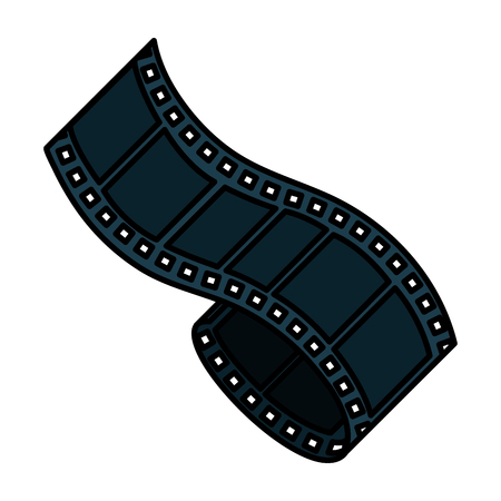 tape film isolated icon vector illustration designのイラスト素材