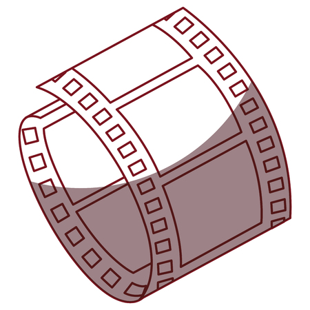 tape film isolated icon vector illustration designのイラスト素材
