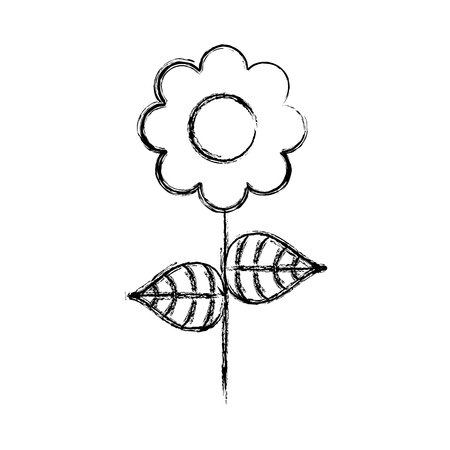 Beautiful flower isolated vector illustration graphic designのイラスト素材