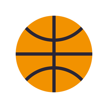Basket ball isolated vector illustration graphic designのイラスト素材