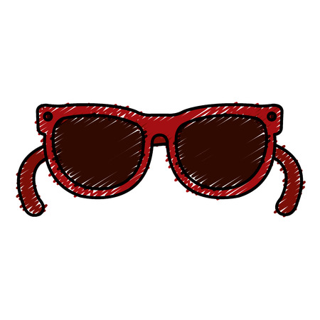 sunglasses device isolated icon vector illustration designのイラスト素材